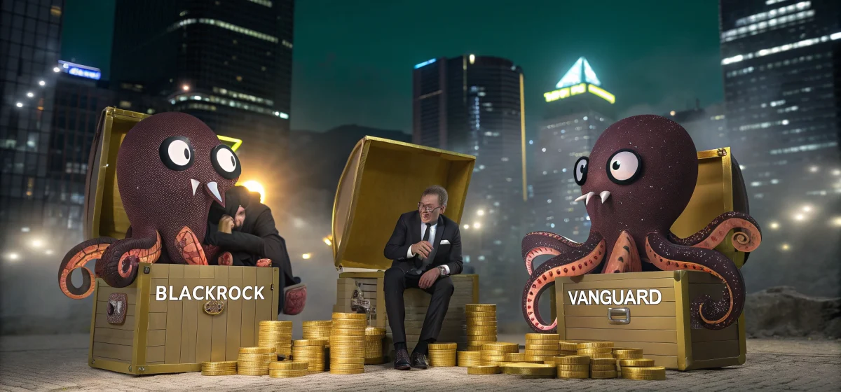 BlackRock и Vanguard тайно накапливают криптовалюту через компании-трейжери