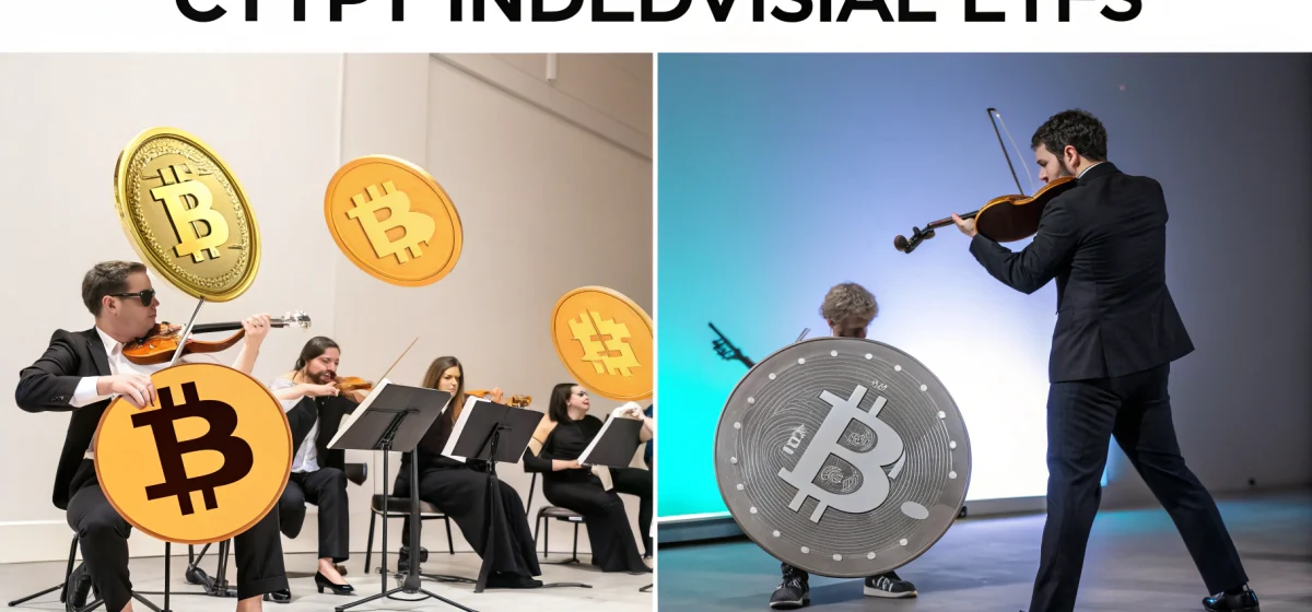 Сравнение криптоиндексных ETF и отдельных ETF для инвесторов