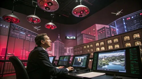 Питер Тиль, Palantir и усиление глобального авторитаризма