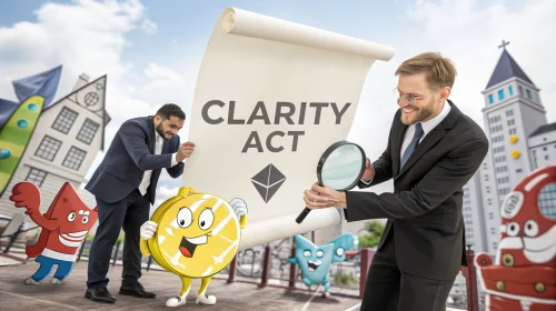 Последствия принятия закона CLARITY Act для Ethereum, Solana и альткойнов